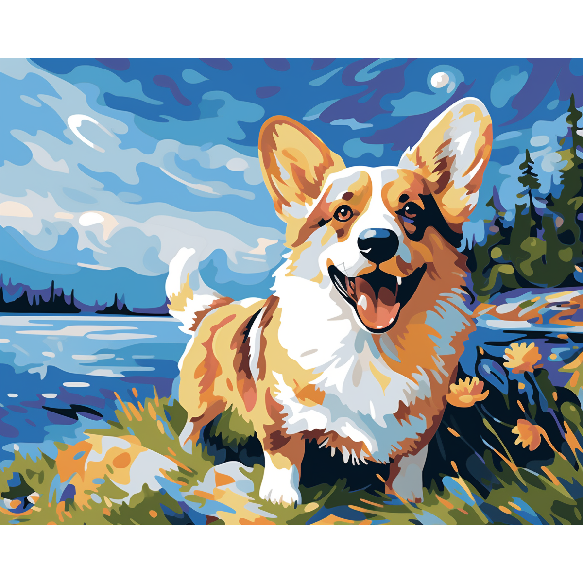 Den majestätiska Corgi-paraden