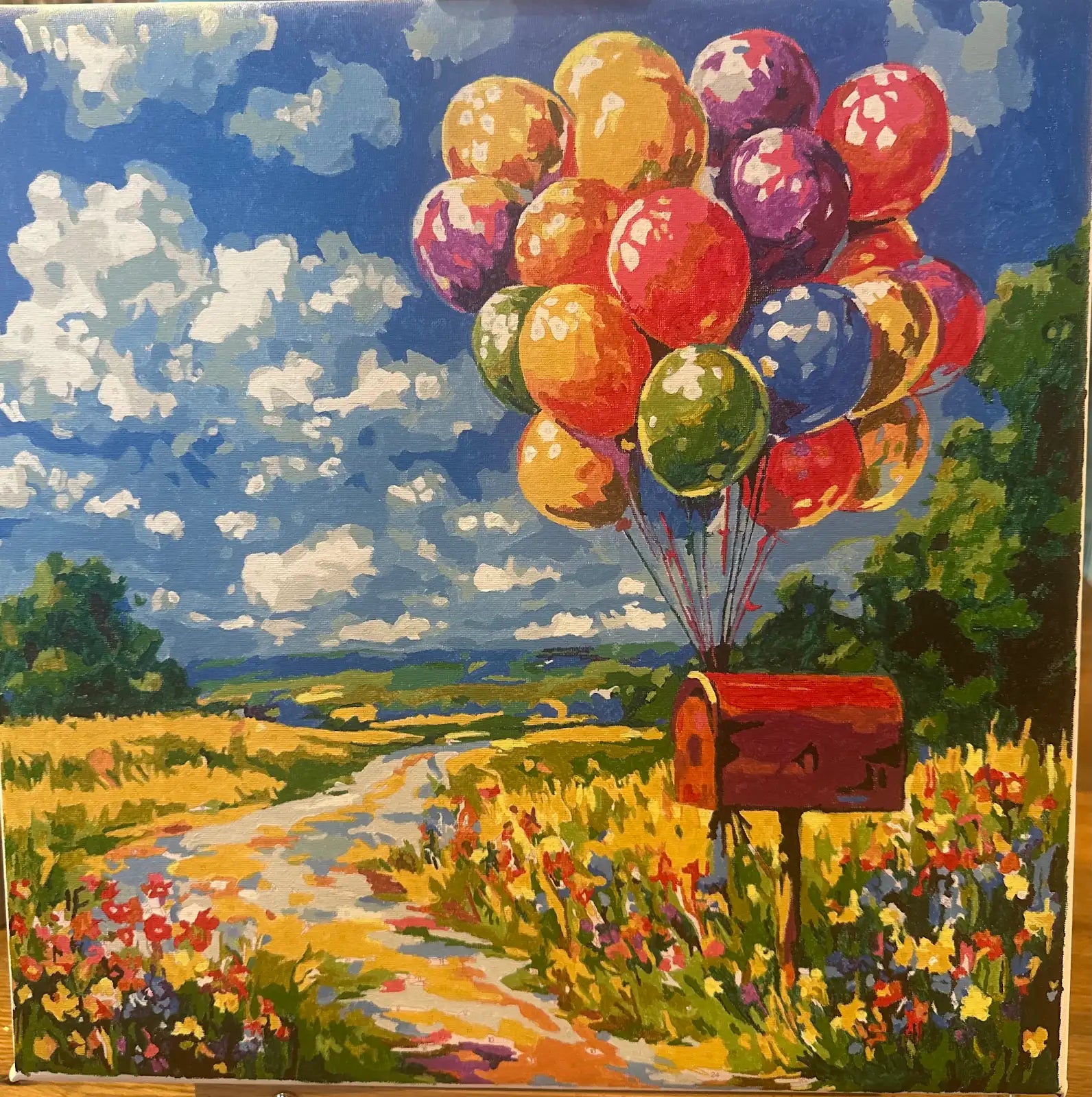 Finished Craftoria painting by Gina