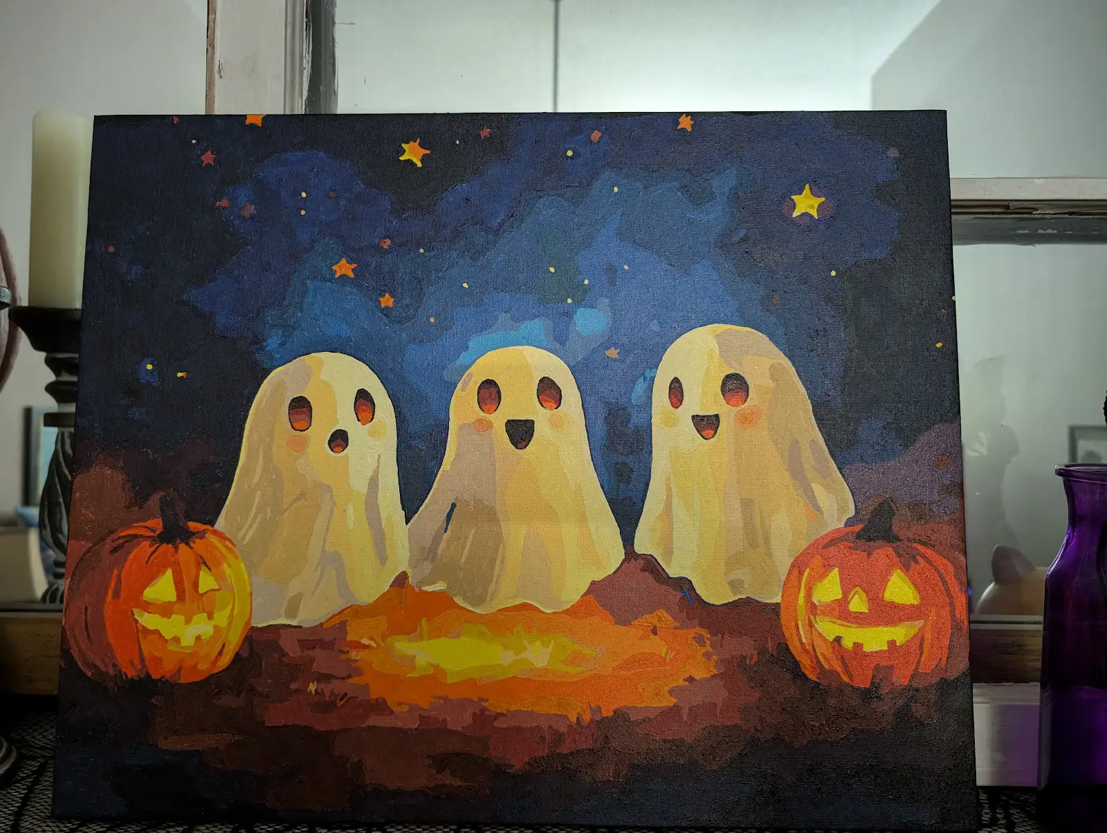 Finished Craftoria painting by Caroline