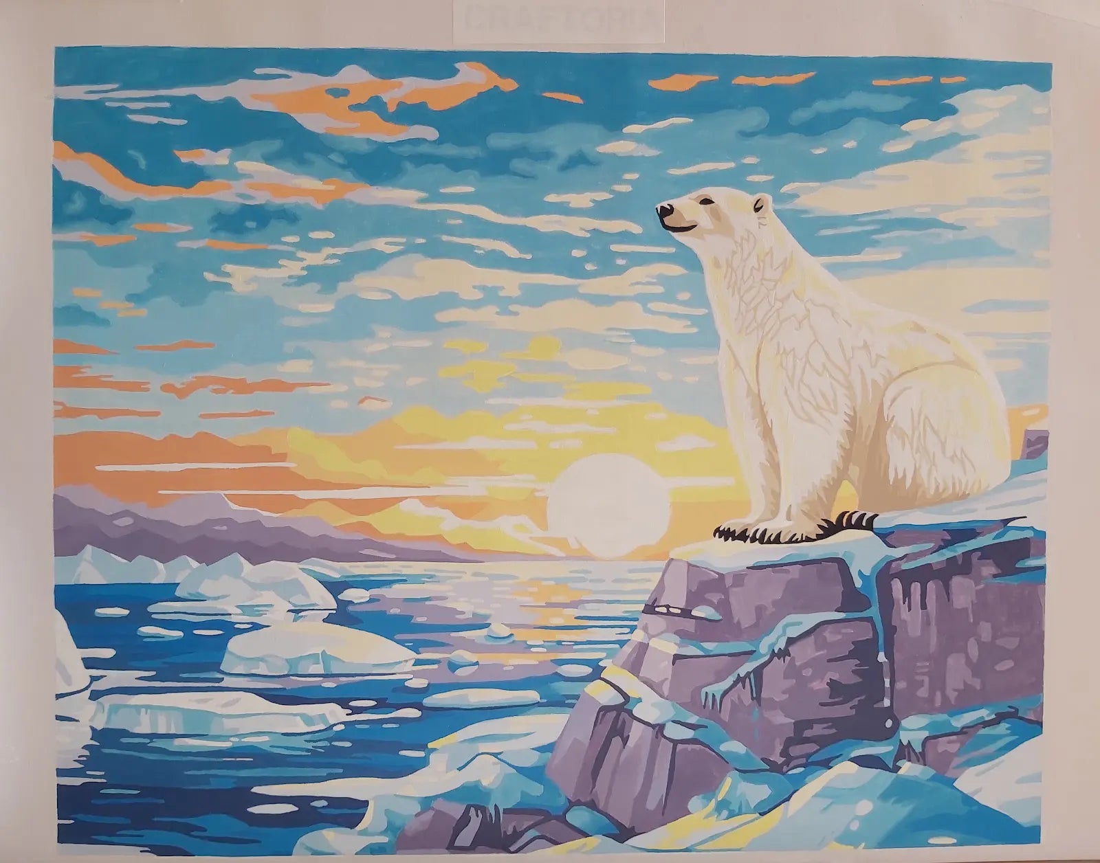 Finished Craftoria painting by Shirin