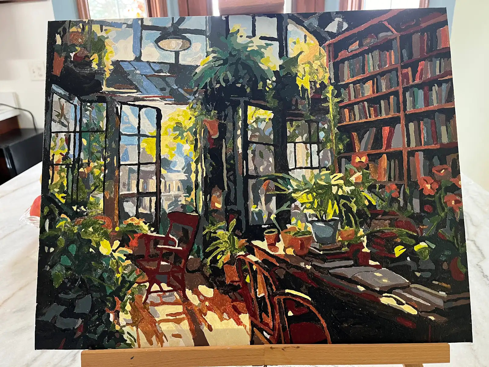 Finished Craftoria painting by Jelena