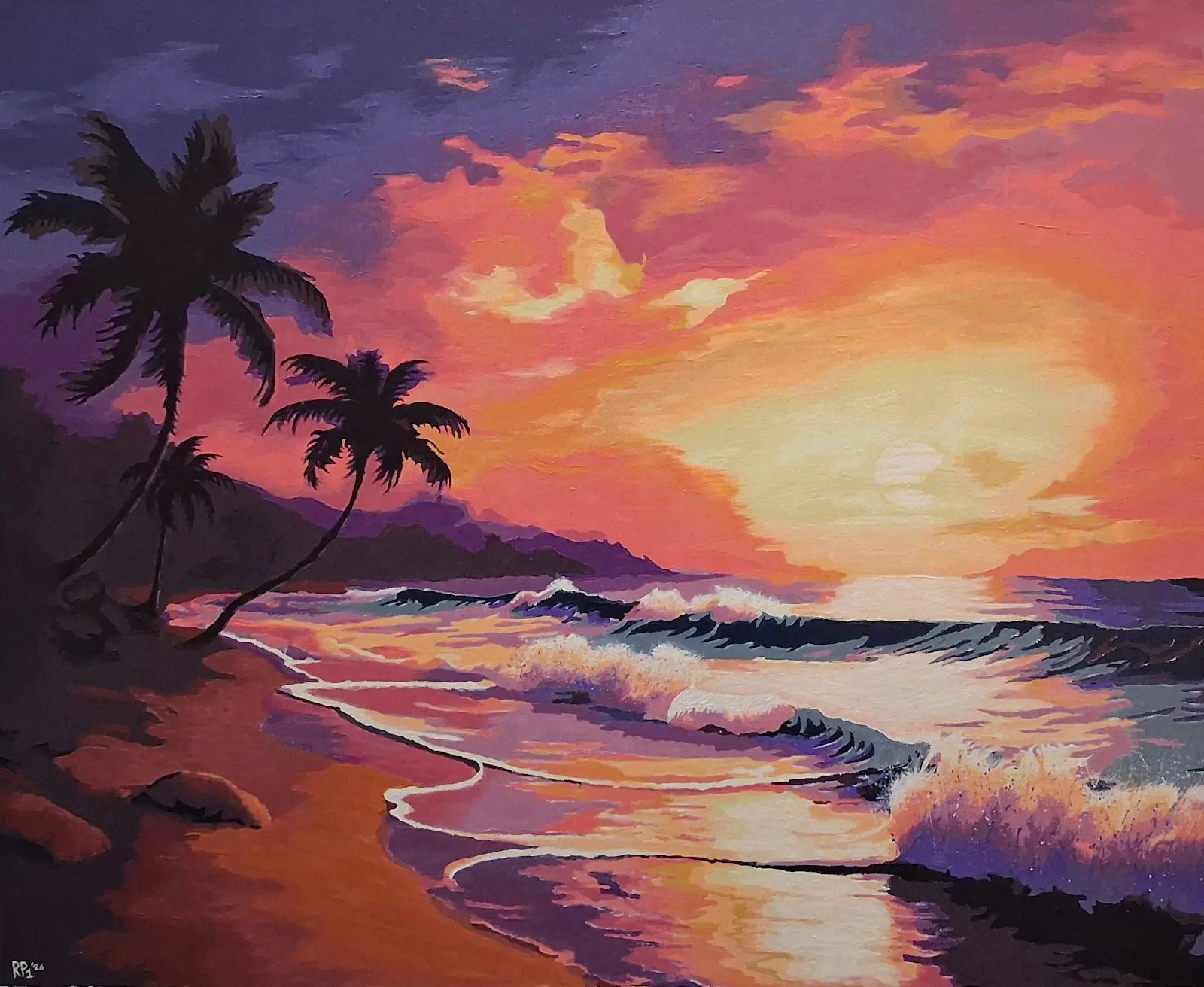 Finished Craftoria painting by Robin